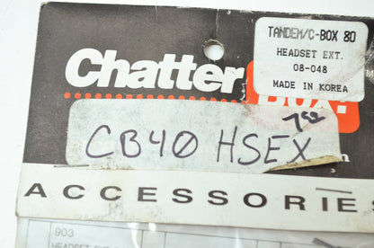 NEW Chatter Box Head Set Extension Cord 403 NOS