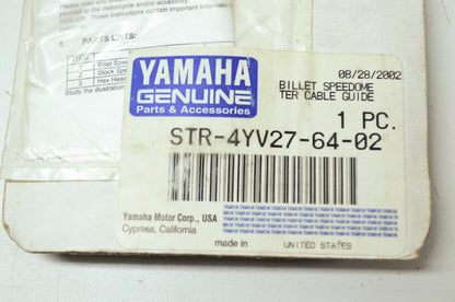 NEW Yamaha Billet Speedometer Cable Guide V Star 650 Custom STR-4YV27-64-02 NOS