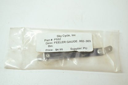 NEW Motion Pro Feeler Gauge .002-.003 P552 NOS