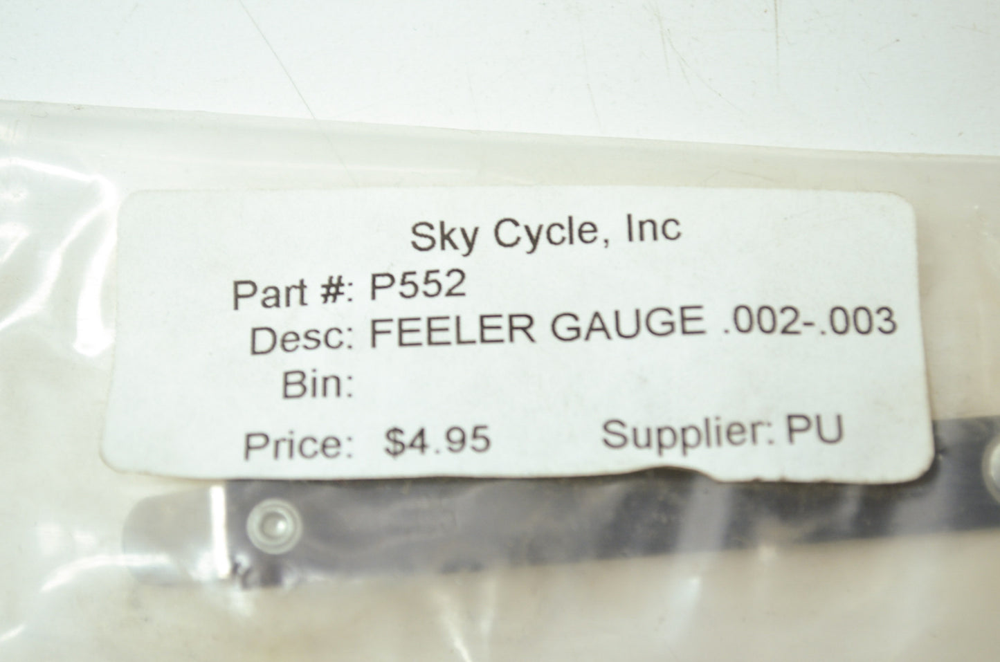NEW Motion Pro Feeler Gauge .002-.003 P552 NOS
