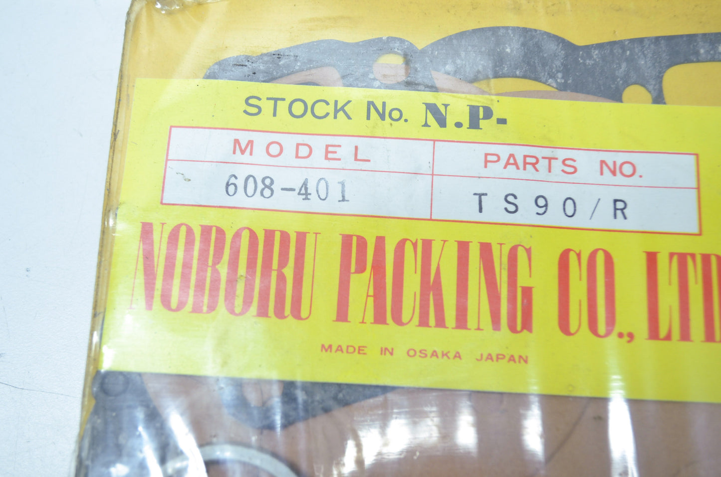 NEW Noboru Gasket Set TS90 R 608-401 NOS