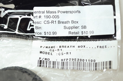 NEW HJC CS-R1 Breath Box HFP29E2001100 NOS
