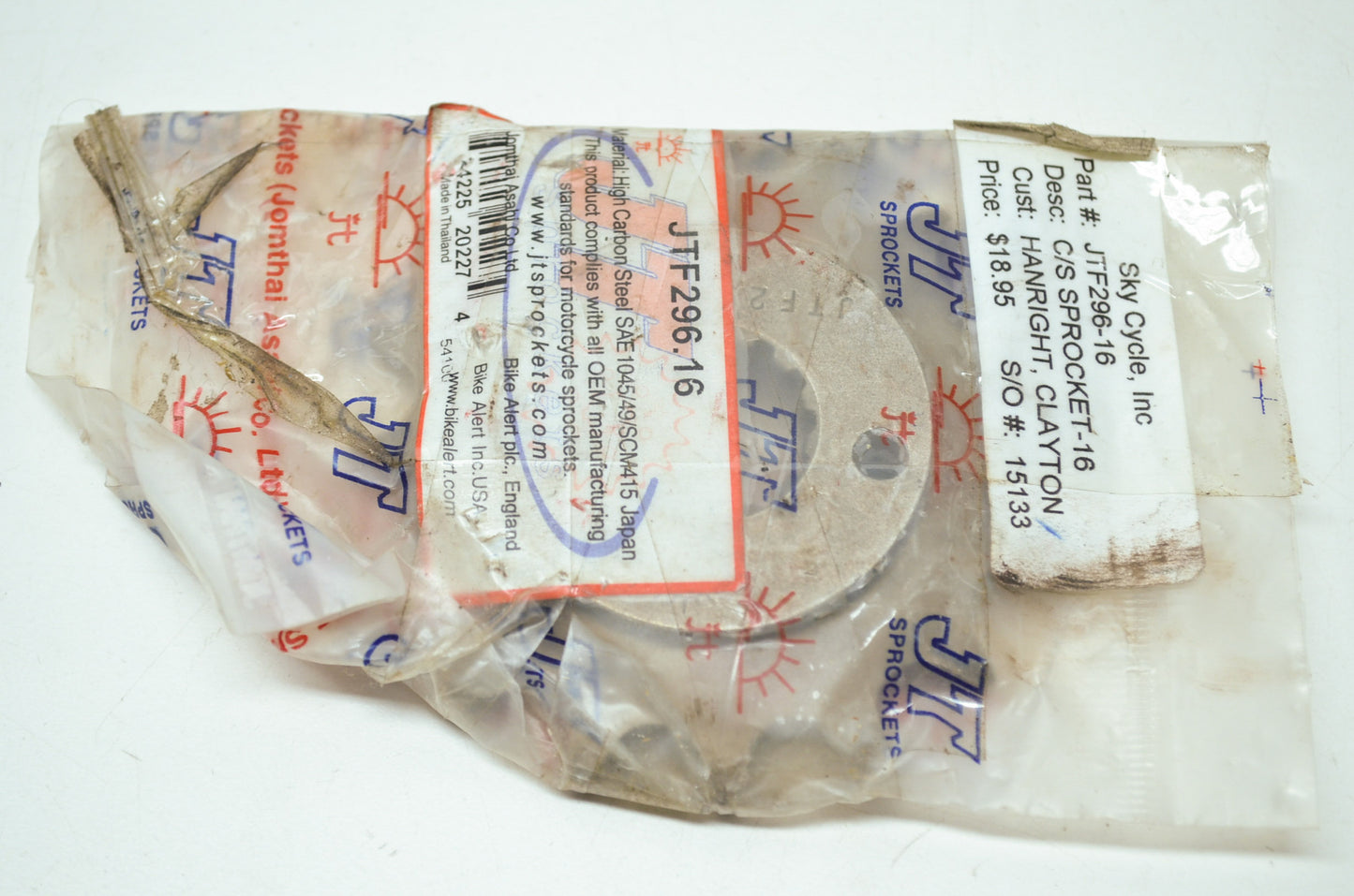 New JT 16 Tooth Honda Sprocket NOS