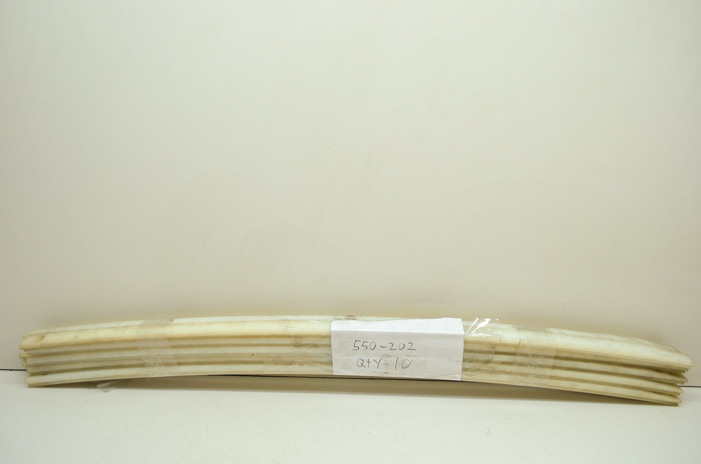 NEW OEM Polaris Slides Hyfax Runners Sliders QTY 10 1972-1980 550-202 NOS