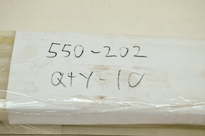 NEW OEM Polaris Slides Hyfax Runners Sliders QTY 10 1972-1980 550-202 NOS