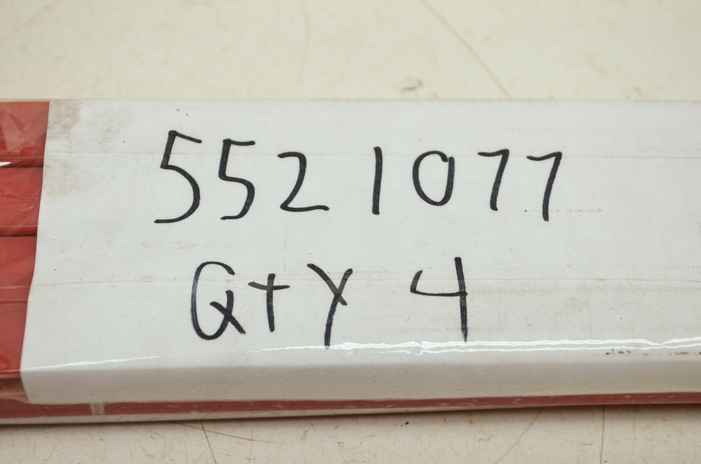NEW OEM Polaris Standard Slides Runners Hyfax QTY 4 1980 TX 5521077 NOS
