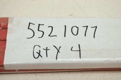 NEW OEM Polaris Standard Slides Runners Hyfax QTY 4 1980 TX 5521077 NOS