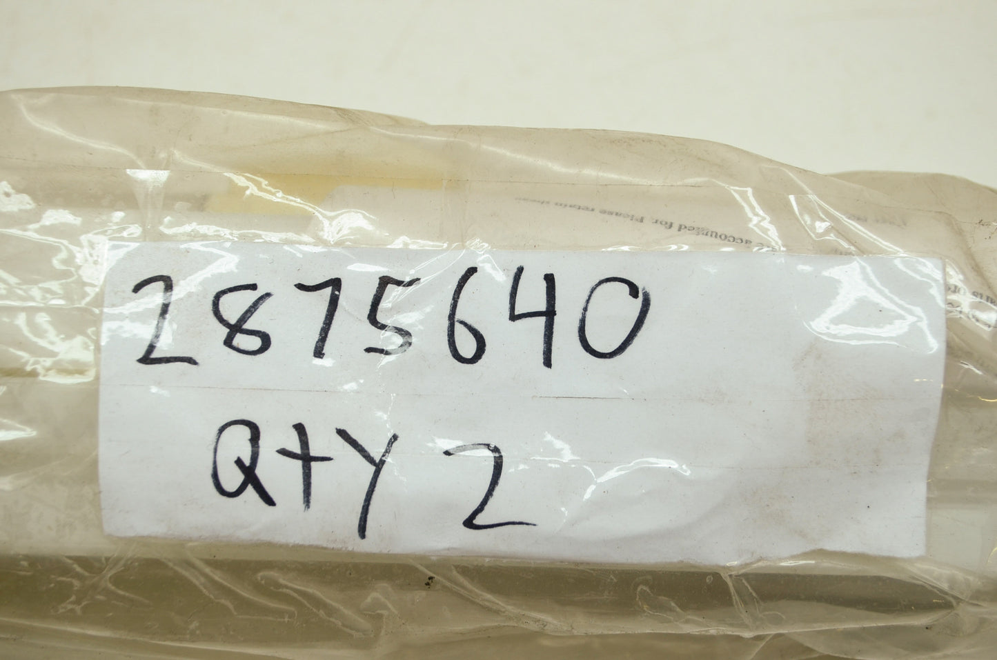 NEW OEM Polaris Wear Strip Kit QTY 2 Fusion M-10 2875640 NOS
