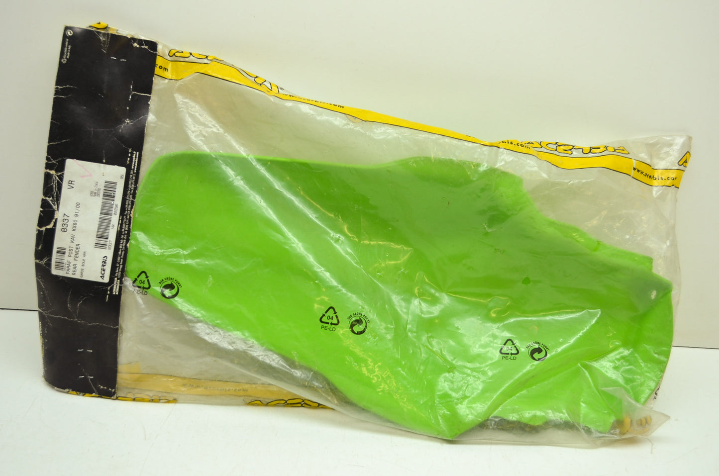 NEW Acerbis Green Rear Fender Kawasaki KX80 91-97 KX85 98-09 NOS