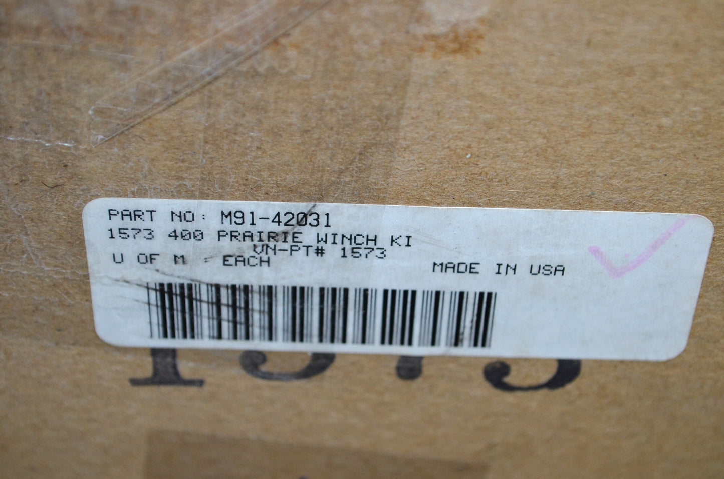 NEW Moose Kawasaki Winch Mount 1997-2002 Prairie 400 M91-42031 NOS