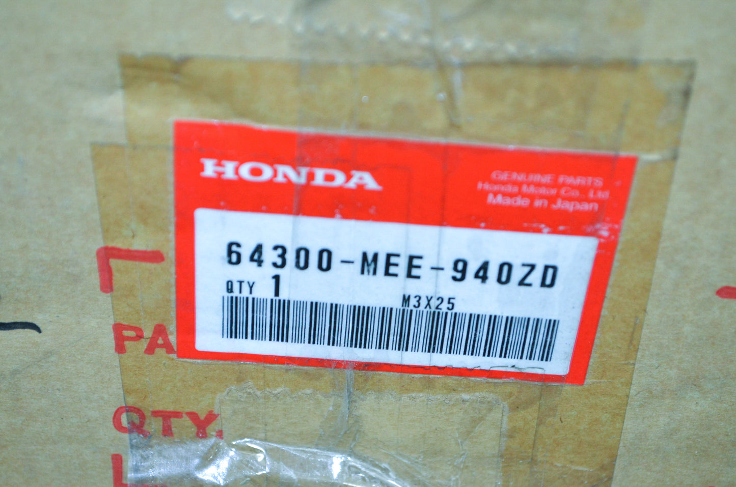 OEM Honda 64300-MEE-940ZD Right Cowl Set Type 2 NOS