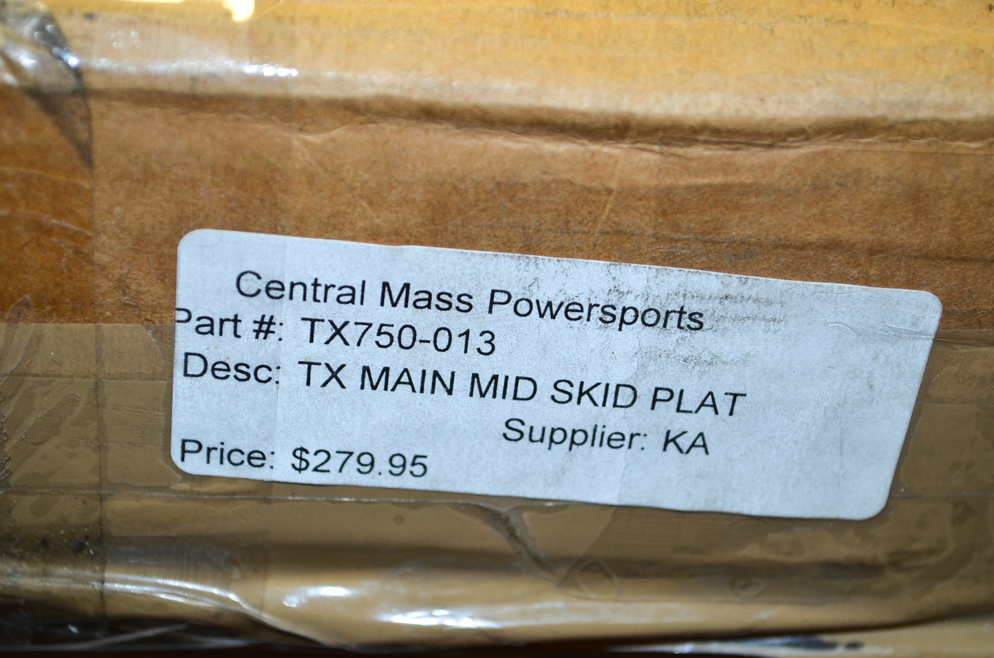 NEW OEM Kawasaki TX750 Teryx 750 Main Mid Skid Plate TX750-013 NOS