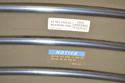 OEM Kawasaki 56071-0032 Saddle Bag Warning Label