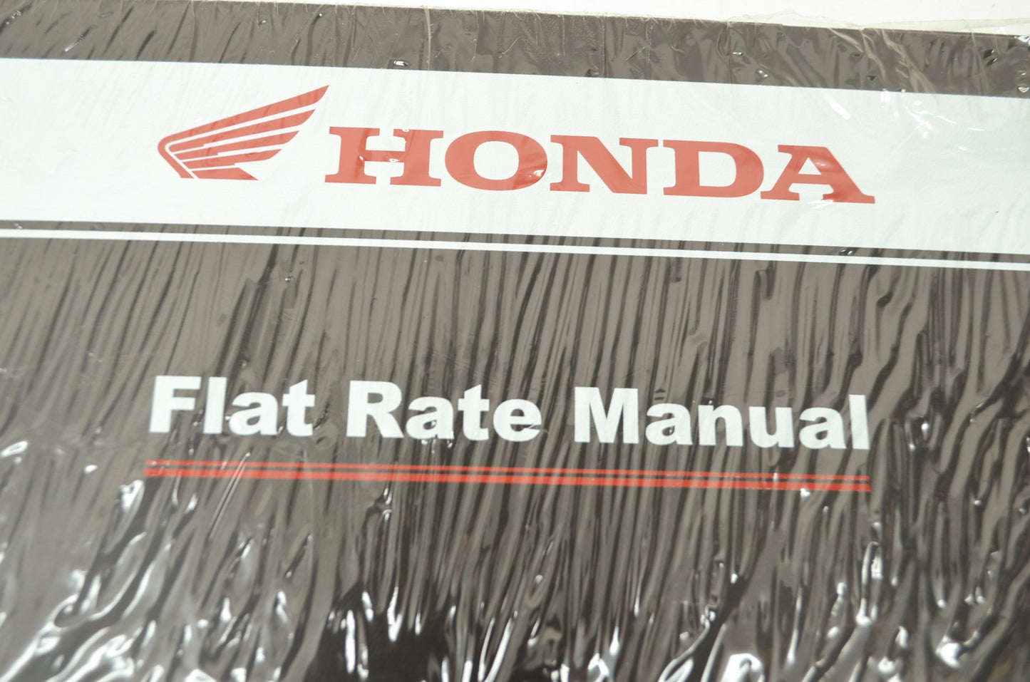 NEW OEM Honda Flat Rate Manual Binder NOS