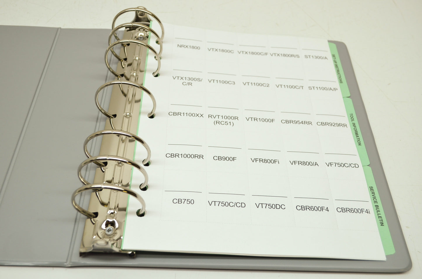 NEW OEM Honda Service Manual Binder NOS