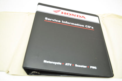 NEW OEM Honda Service Information CDs Binder NOS
