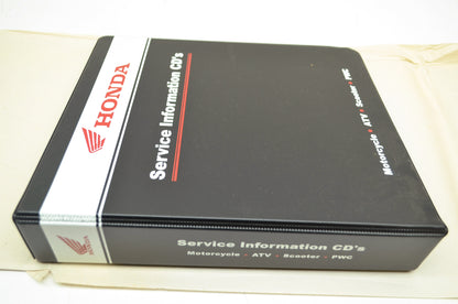 NEW OEM Honda Service Information CDs Binder NOS