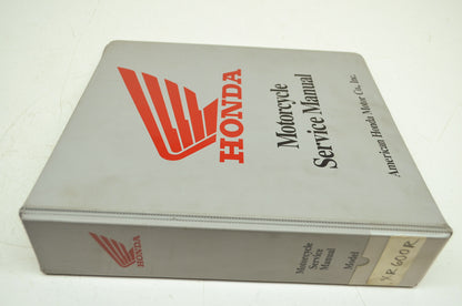 OEM Honda Motorcycle Service Manual Binder