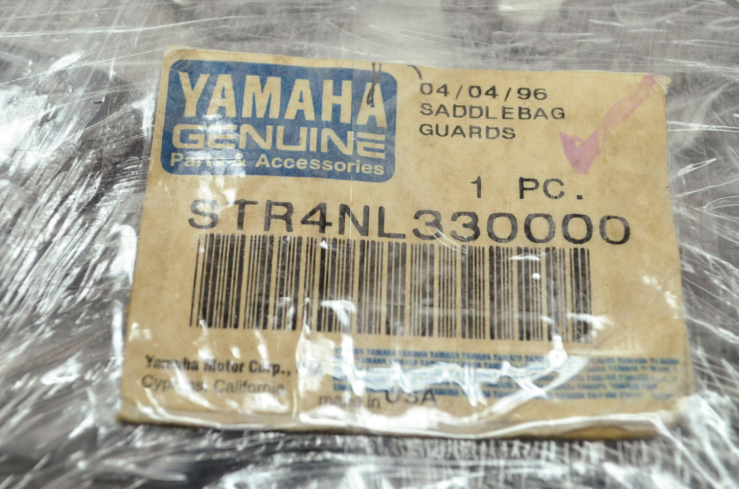 OEM Yamaha STR-4NL33-00-00 Saddlebag Guards NOS