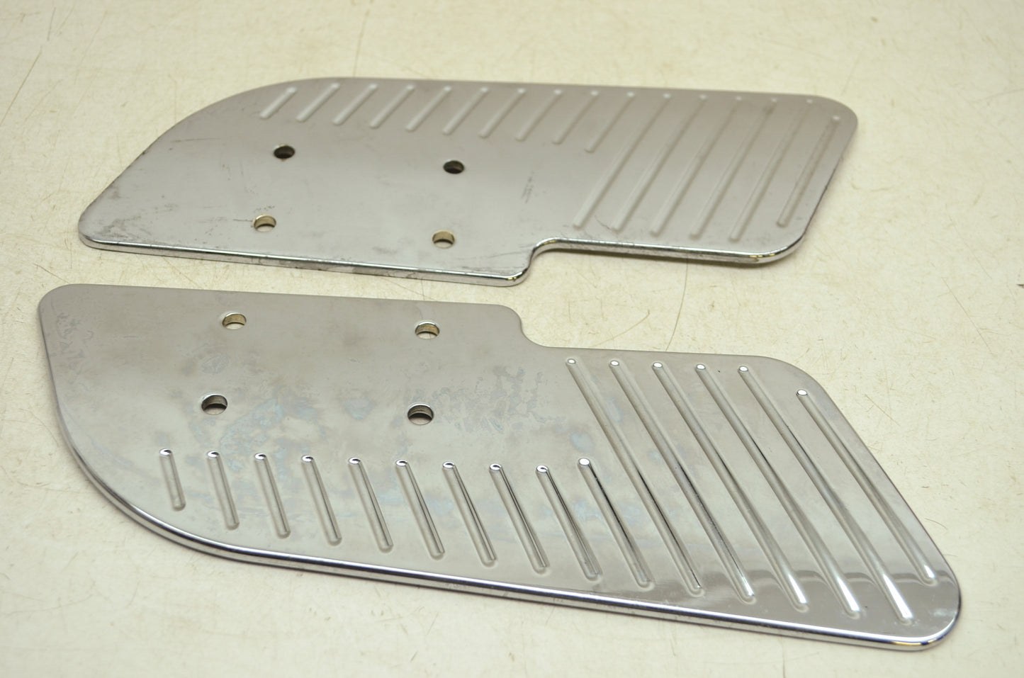 NEW OEM Yamaha Star Chrome Billet Wind Deflectors STR-4NL08-20-02 NOS