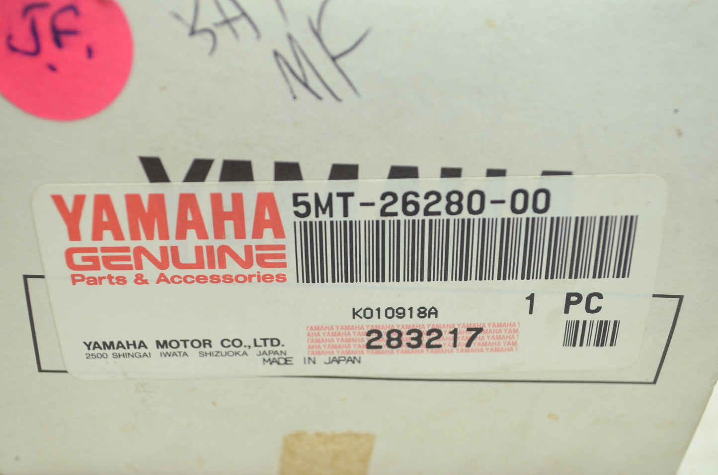 OEM Yamaha 5MT-26280-00-00 Rear View Mirror A NOS
