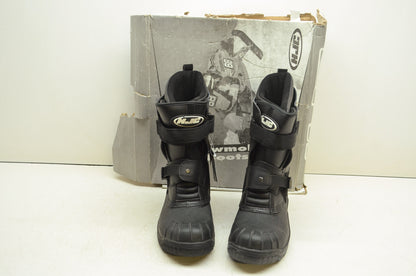 NEW HJC Snowmobile Boots Size 9 971-009 NOS