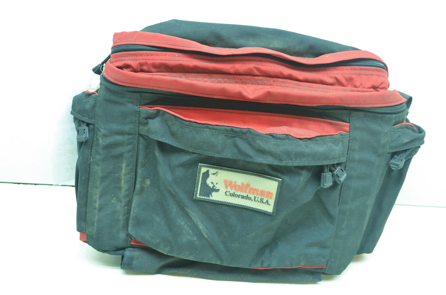 Wolfman Luggage Red Wolf Tail Bag 640301 NOS
