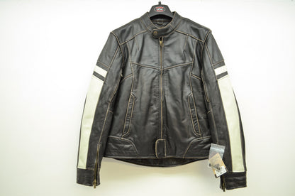 NEW River Road Apparel Dame Vintage Black Motorcycle Jacket Small 94854 NOS