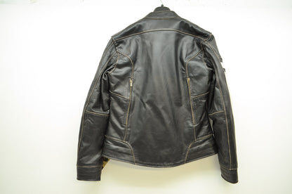 NEW River Road Apparel Dame Vintage Black Motorcycle Jacket Small 94854 NOS
