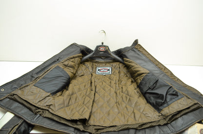 NEW River Road Apparel Dame Vintage Black Motorcycle Jacket Small 94854 NOS