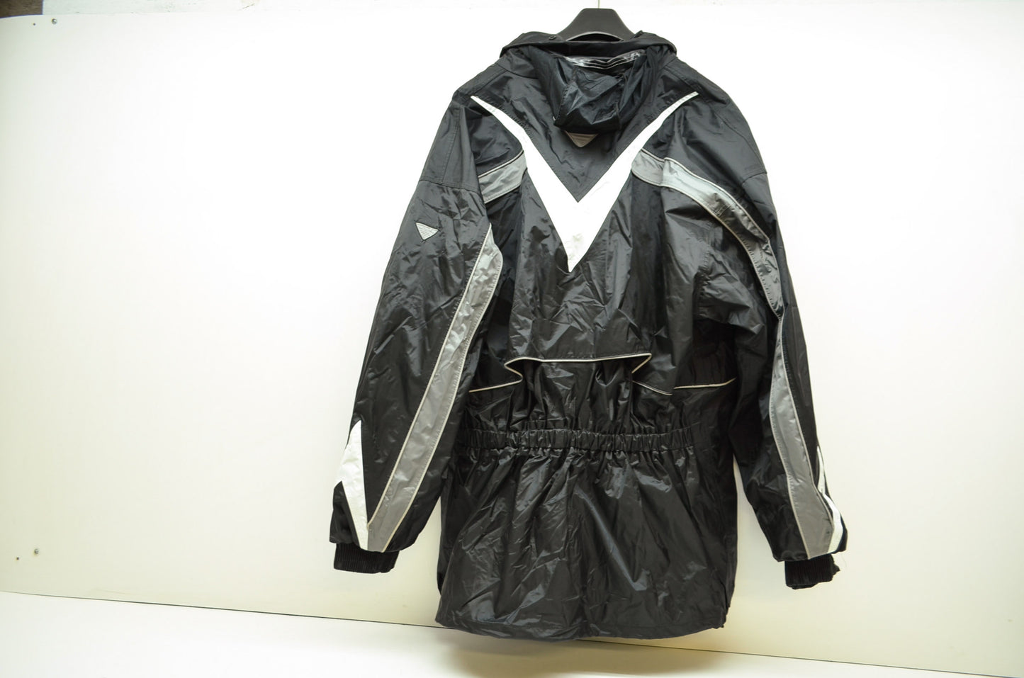NEW Tour Master Elite II Black Rain Motorcycle Jacket 3XL XXXL 84-757 NOS