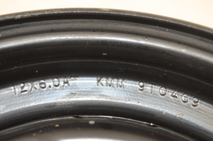 NEW OEM Yamaha Grizzly 350 Front Rim 12x6.0AT 9T04C9 NOS
