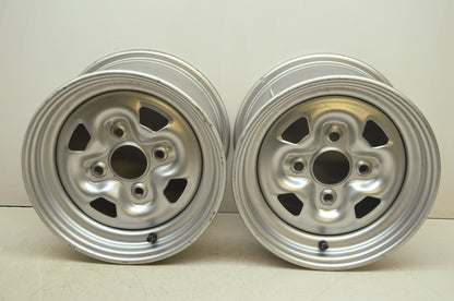 NEW OEM Yamaha Wheels Rims Set 12x7.5AT 06-21-04-48 NOS