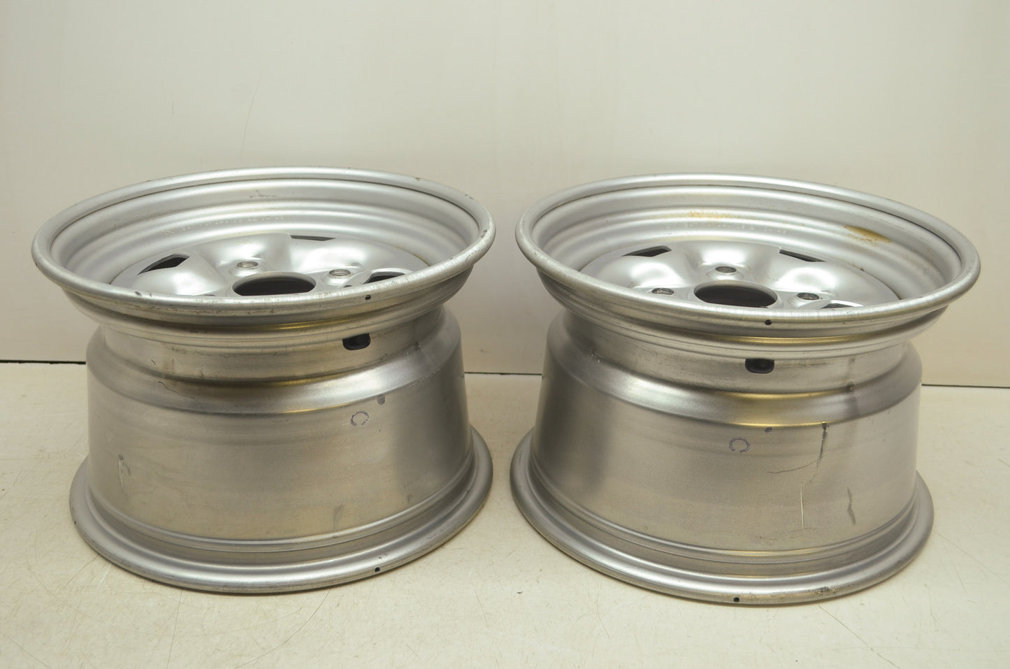 NEW OEM Yamaha Wheels Rims Set 12x7.5AT 06-21-04-48 NOS