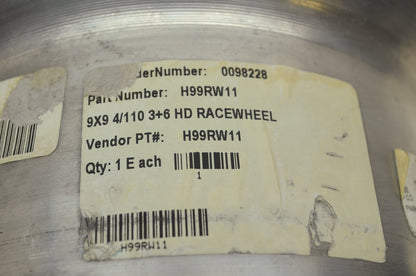 NEW ITP Rim Race Wheel 9x9 3+6 4/110 H99RW11 NOS