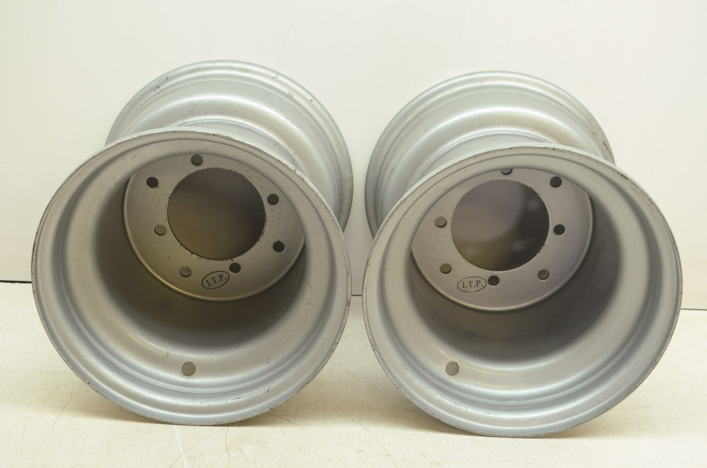 NEW ITP Rims 9x9 4/110-130 3+6 Silver 91R411 925810700 NOS