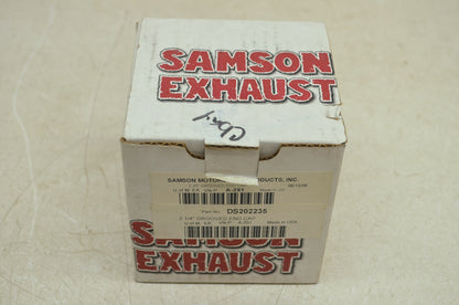 NEW Samson Exhaust 2 1/4' Grooved End Cap DS-202235 NOS