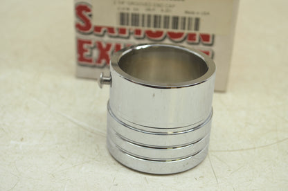 NEW Samson Exhaust 2 1/4' Grooved End Cap DS-202235 NOS