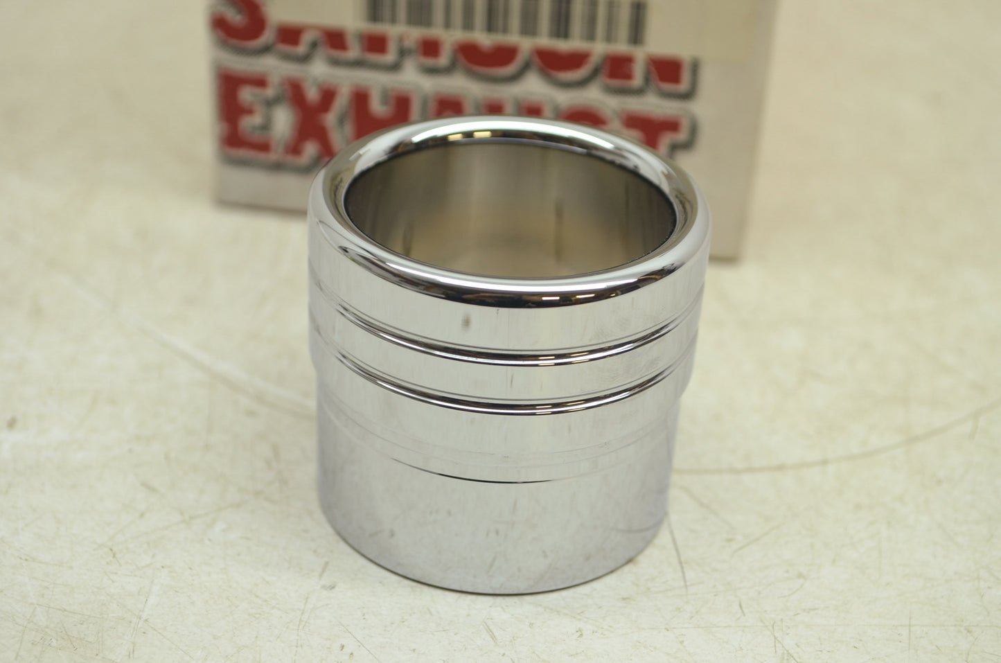 NEW Samson Exhaust 2 1/4' Grooved End Cap DS-202235 NOS