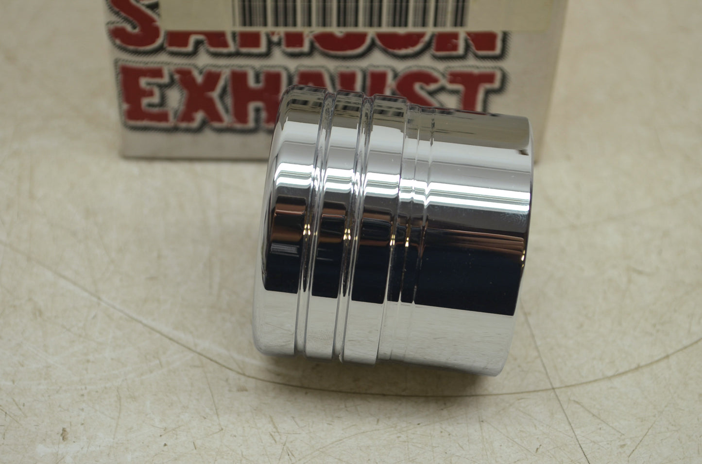 NEW Samson Exhaust 2 1/4' Grooved End Cap DS-202235 NOS
