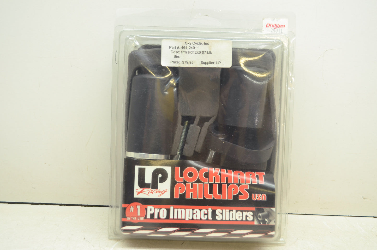 NEW Lockhart Phillips USA Pro Impact Sliders 07-08 Ninja ZX6R 464-24011 NOS