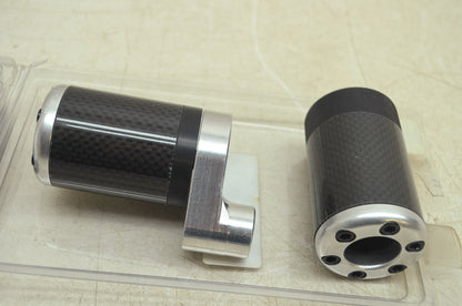 NEW Lockhart Phillips USA Carbon Inlay Frame Sliders 00-03 GSXR750 428-5004 NOS