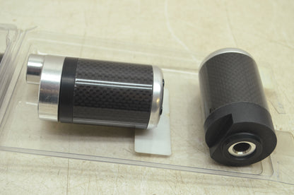 NEW Lockhart Phillips USA Carbon Inlay Frame Sliders 00-03 GSXR750 428-5004 NOS