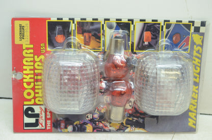 NEW Lockhart Phillips USA Marker Lights Yamaha R1 R6 YZF 122-9526 NOS