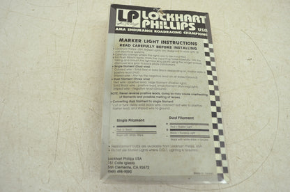 NEW Lockhart Phillips USA Marker Lights Yamaha R1 R6 YZF 122-9526 NOS
