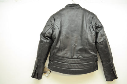 River Road 91550 Black Race Motorcycle Jacket XL NOS