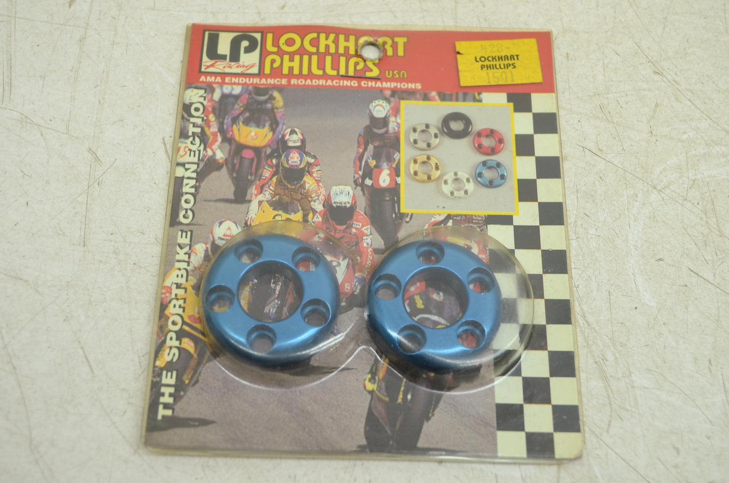 NEW Lockhart Phillips Frame Slider Buttons 428-1501 NOS