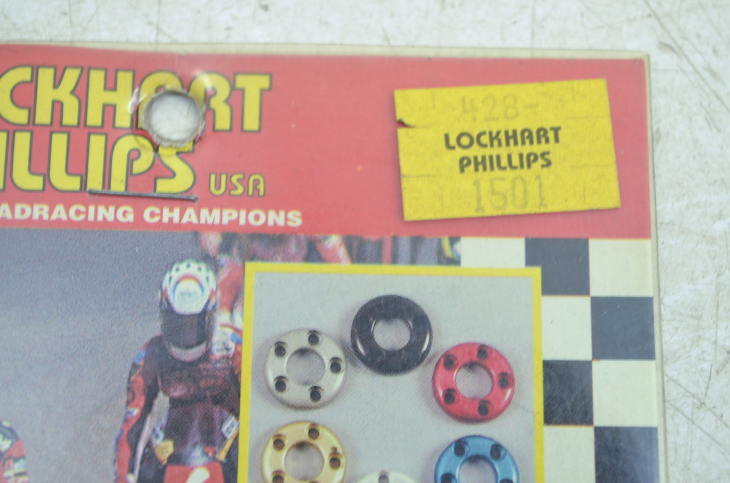 NEW Lockhart Phillips Frame Slider Buttons 428-1501 NOS