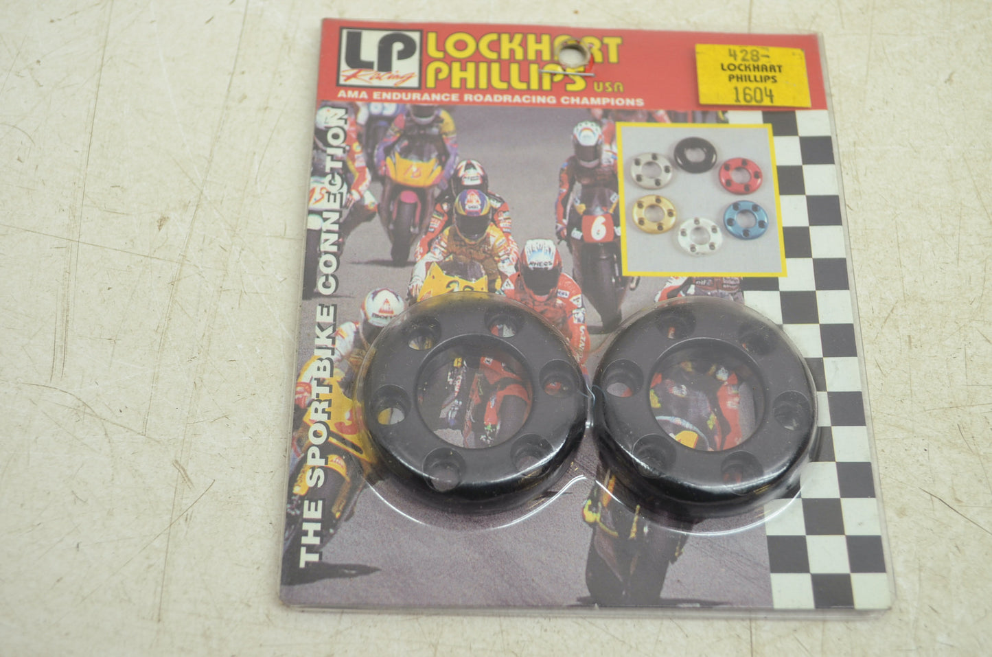 NEW Lockhart Phillips Frame Slider Buttons 428-1604 NOS