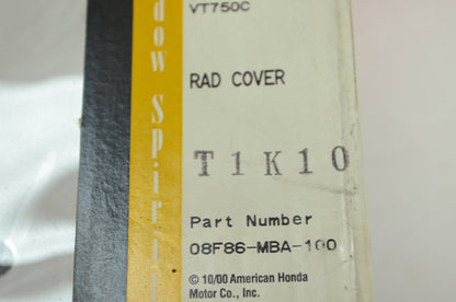 OEM Honda 08F86-MBA-100 Radiator Cover NOS